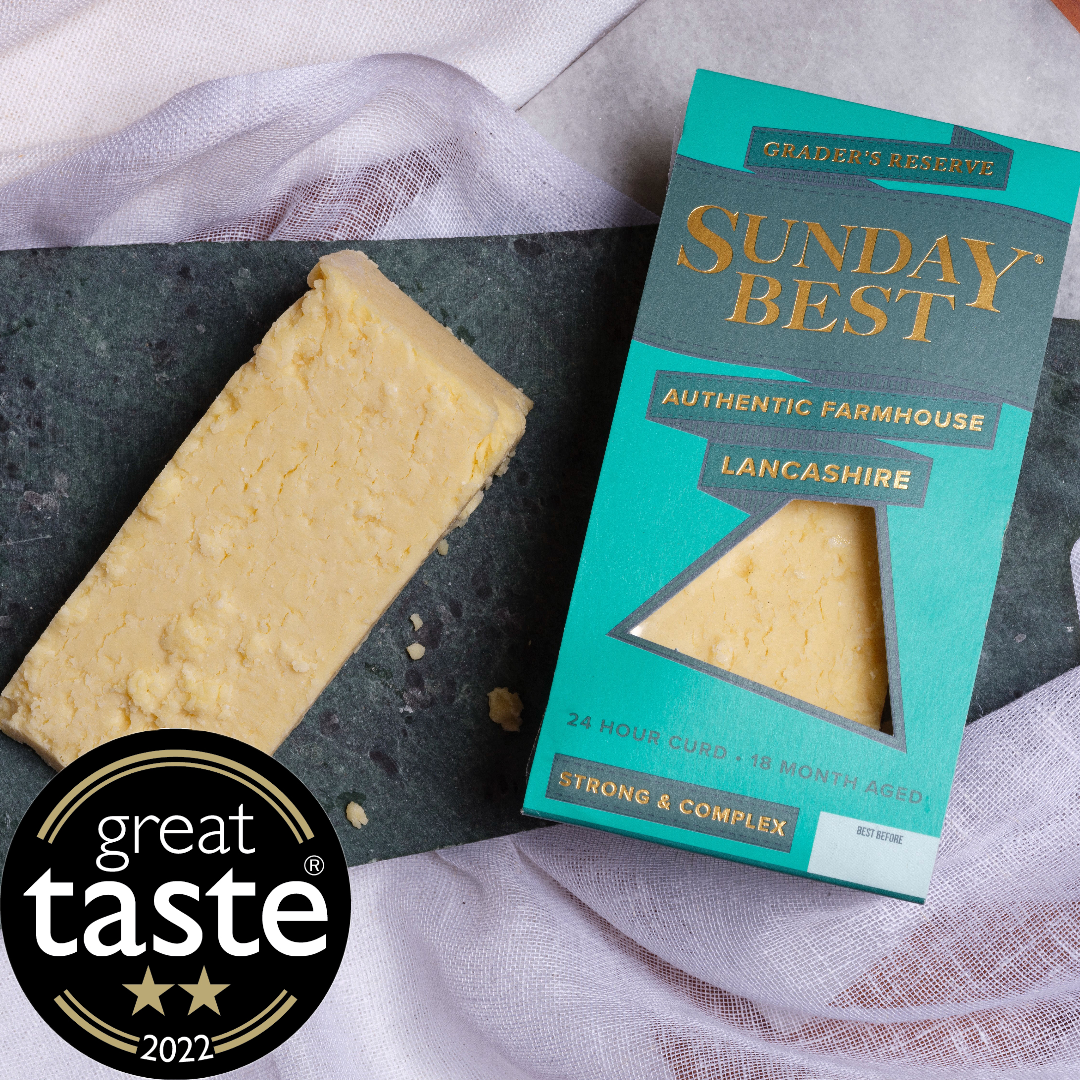 Sunday Best, award winning Lancashire cheese, great taste