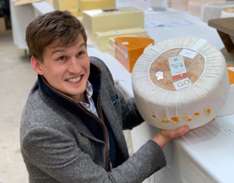 Award-winning British Cheese Wheel From Butlers