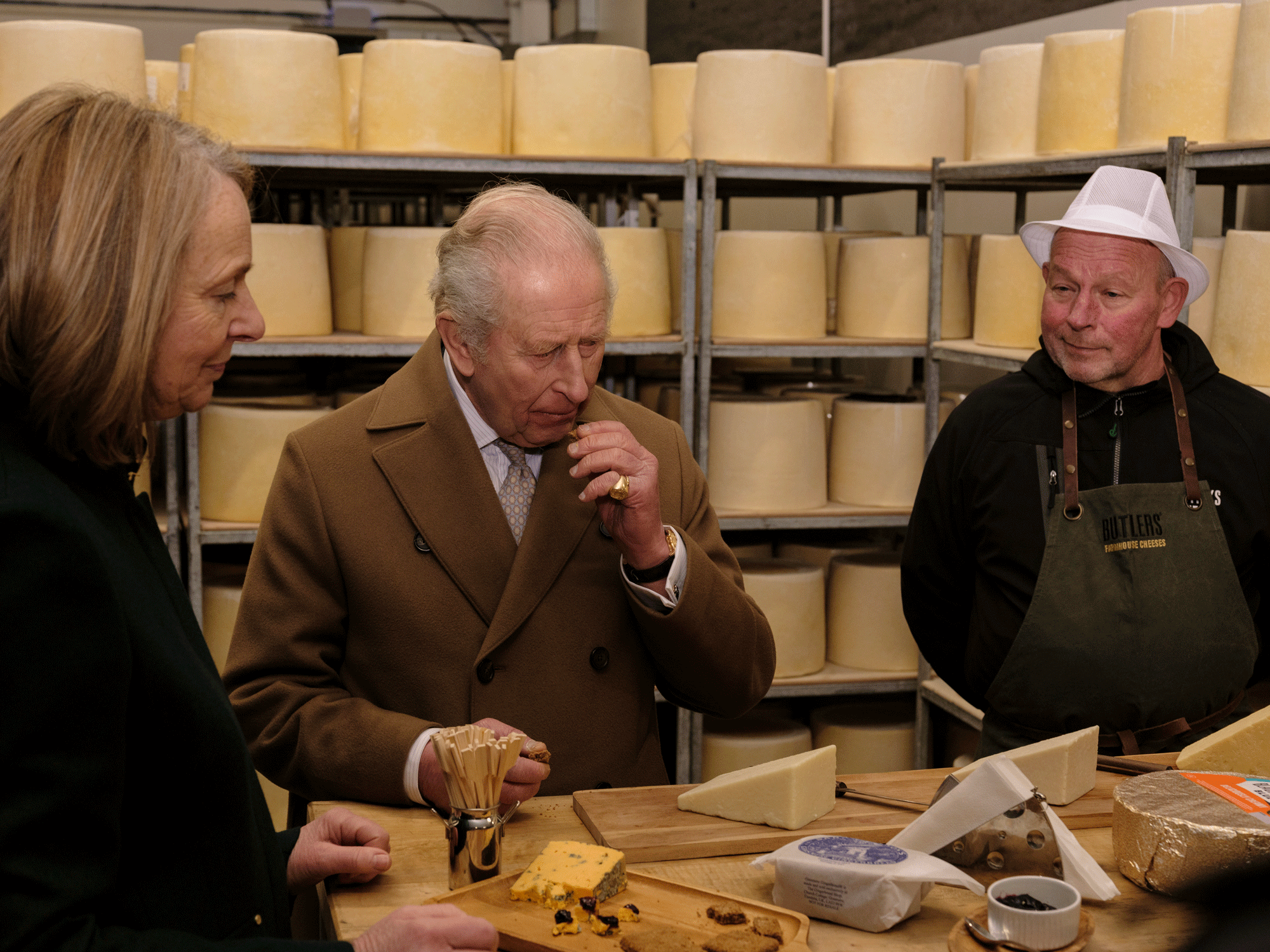 His Majesty The King officially opens our new Cheese Campus
