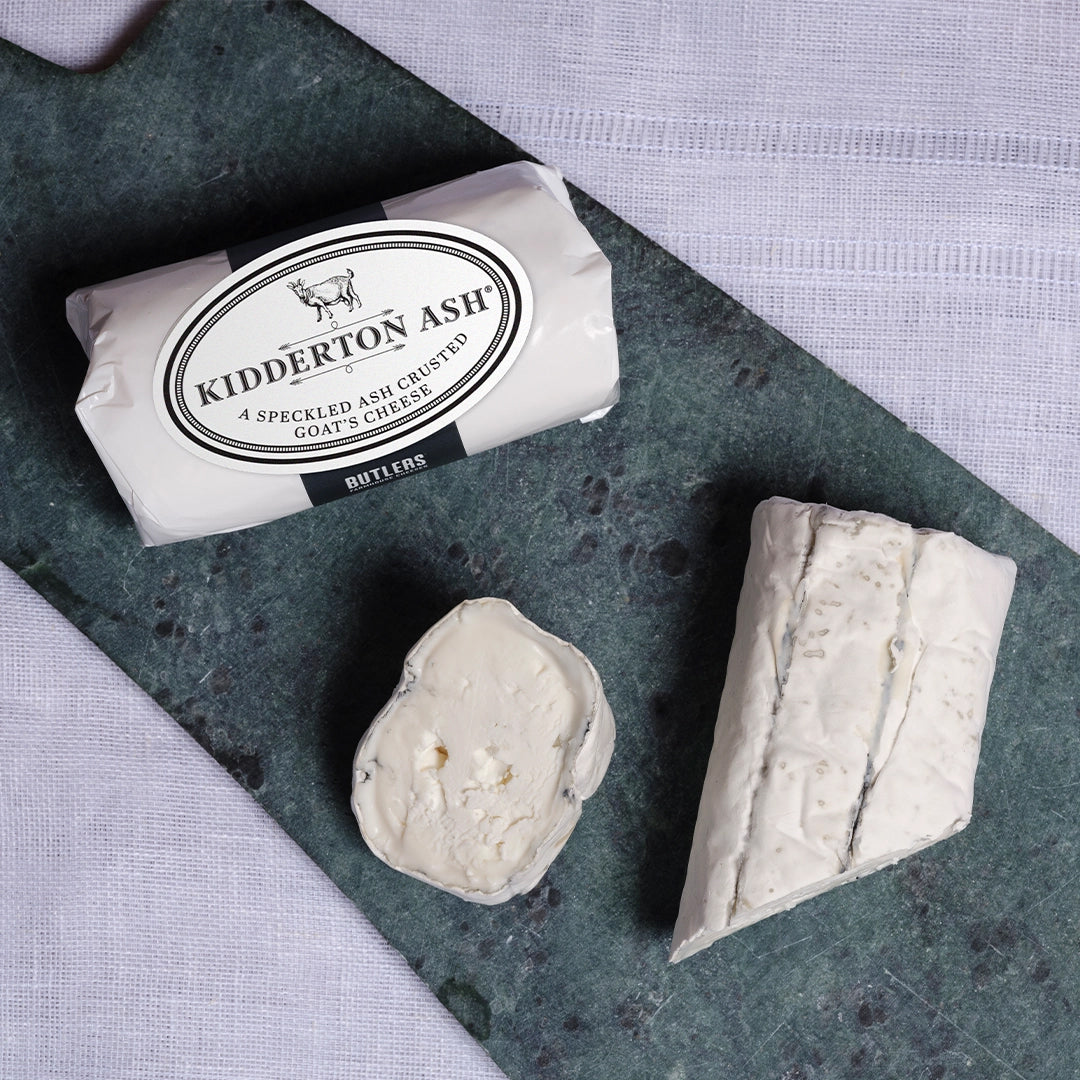 Kidderton Ash 150g | Award-Winning Goats Cheese | Butlers Cheese Store ...