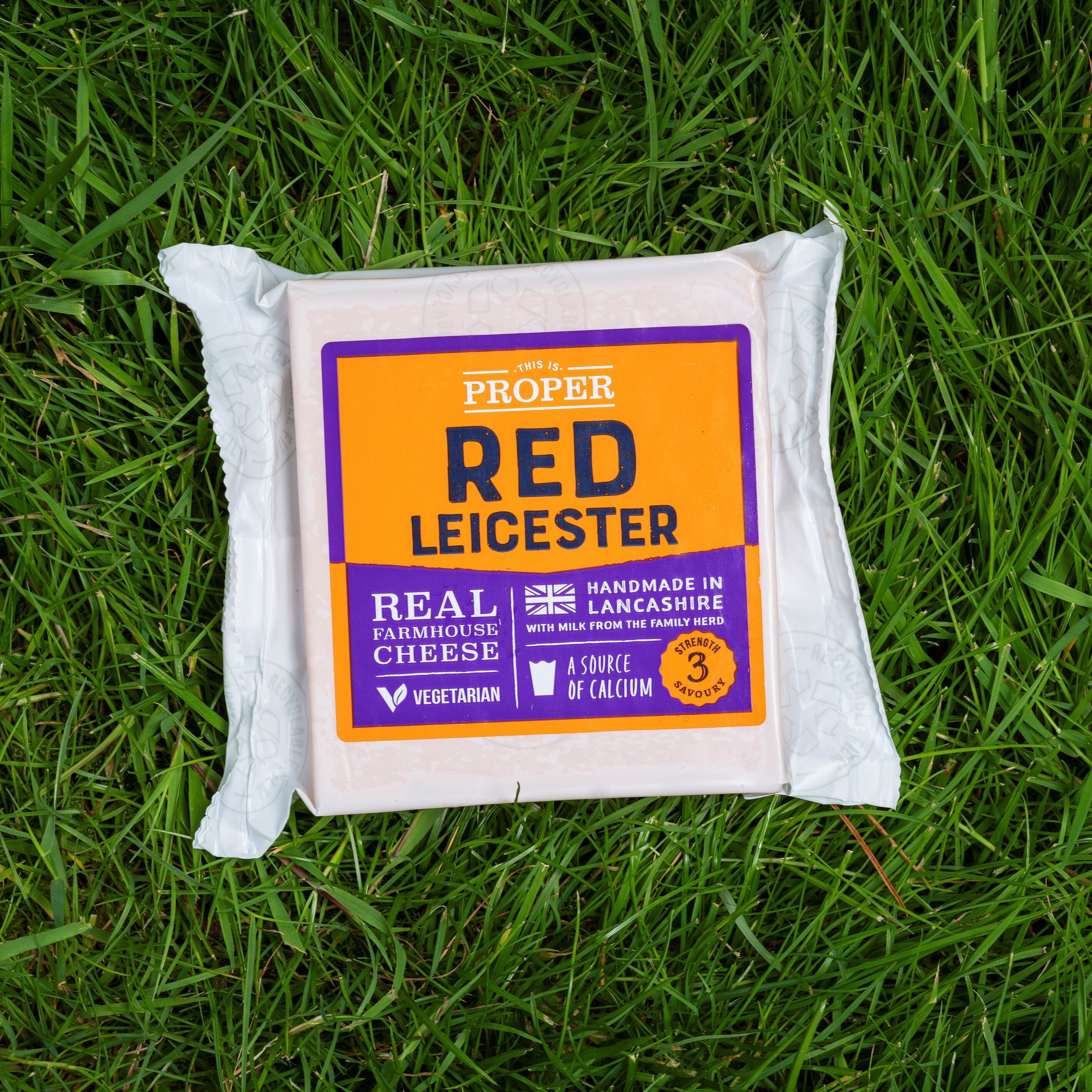 This is Proper Red Leicester