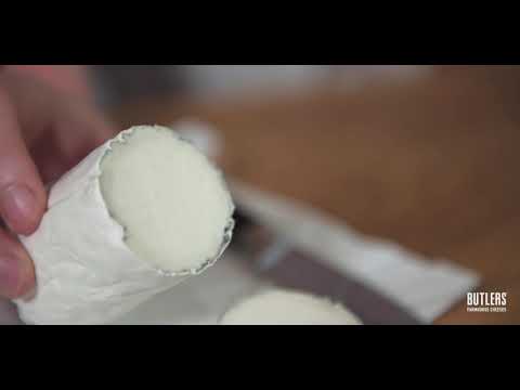Goat's Cheese, Kidderon Ash tasting session video. An award-winning Goat's Cheese available at the Butler's Cheese store.